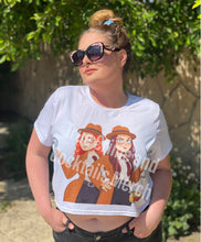 Load image into Gallery viewer, TCAC Cartoon Crop Tee