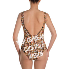 Load image into Gallery viewer, One-Piece OG Logo Cartoon Print Swimsuit