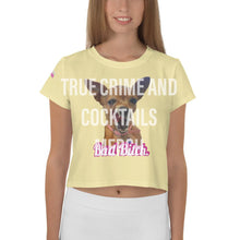 Load image into Gallery viewer, Peaches "Bad Bitch" Print Crop Tee!