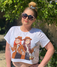 Load image into Gallery viewer, TCAC Cartoon Crop Tee