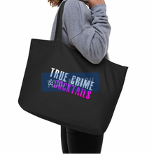 Load image into Gallery viewer, Peaches "Bad Bitch" Large organic tote bag