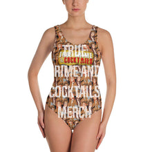 Load image into Gallery viewer, One-Piece OG Logo Cartoon Print Swimsuit