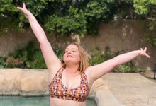 Load image into Gallery viewer, Mix n Match Pullover Cartoon Print Bikini Top