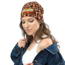 Load image into Gallery viewer, OG Cartoon Detectives Patterned Beanie