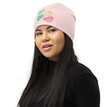 Load image into Gallery viewer, Valentine's Conversation Hearts Beanie