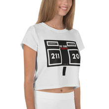 Load image into Gallery viewer, All-Over Print Crop Tee