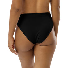 Load image into Gallery viewer, Mix n Match Black with Classic Logo High-Waisted Bikini Bottom