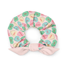 Load image into Gallery viewer, Valentine's Conversation Hearts Scrunchie