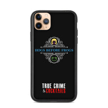 Load image into Gallery viewer, Hogs Before Frogs Biodegradable phone case