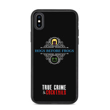 Load image into Gallery viewer, Hogs Before Frogs Biodegradable phone case