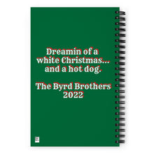 Load image into Gallery viewer, Xmas 2022 - Brrt and Merry Spiral notebook