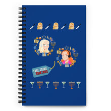Load image into Gallery viewer, Hanukkah Spiral notebook