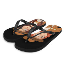 Load image into Gallery viewer, TCAC Cartoon Flip-Flops!