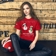 Load image into Gallery viewer, XMAS 2022 Brrr-t and Merry Unisex t-shirt