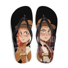 Load image into Gallery viewer, TCAC Cartoon Flip-Flops!