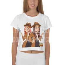 Load image into Gallery viewer, TCAC Cartoon Crop Tee
