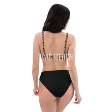Load image into Gallery viewer, Pullover Top/High-Waisted Bottom Bikini Set
