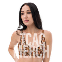 Load image into Gallery viewer, Mix n Match Pullover Cartoon Print Bikini Top
