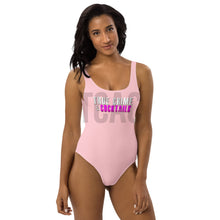 Load image into Gallery viewer, Pink One-Piece Swimsuit
