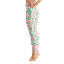 Load image into Gallery viewer, Valentine&#39;s Conversation Hearts Leggings Sizes XS-XL
