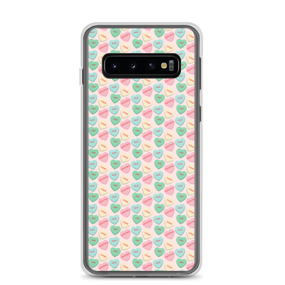 Valentine's Conversation Hearts Samsung Phone Cases