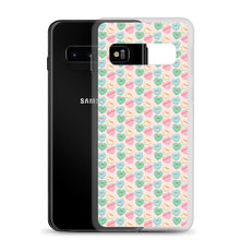 Load image into Gallery viewer, Valentine&#39;s Conversation Hearts Samsung Phone Cases
