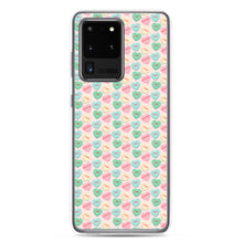 Load image into Gallery viewer, Valentine&#39;s Conversation Hearts Samsung Phone Cases
