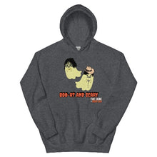 Load image into Gallery viewer, Boo-rt and Scary Unisex Hoodie
