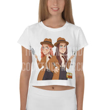 Load image into Gallery viewer, TCAC Cartoon Crop Tee
